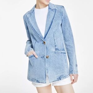 Levi's denim blazer light denim blue BNWT